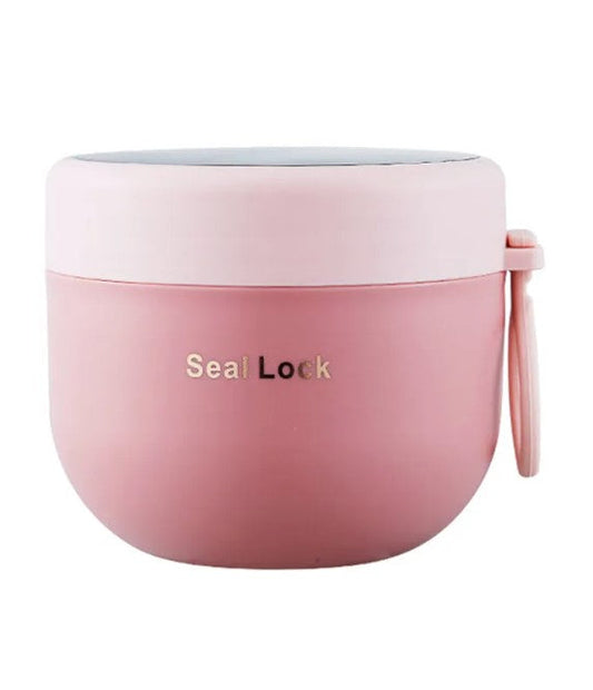 Mini Thermal Lunch Box Food Container with Spoon Stainless Steel Vacuum Cup Soup Cup Insulated