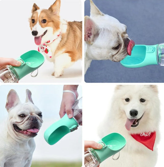 Portable Dog Water Bottle Food and Water Container For Dog Pets Feeder Bowl Outdoor Travel Drinking Bowls Water Dispenser